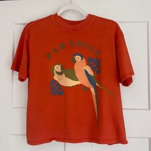 NWOT O’Neill Orange Paradise Graphic T-Shirt Size Medium.